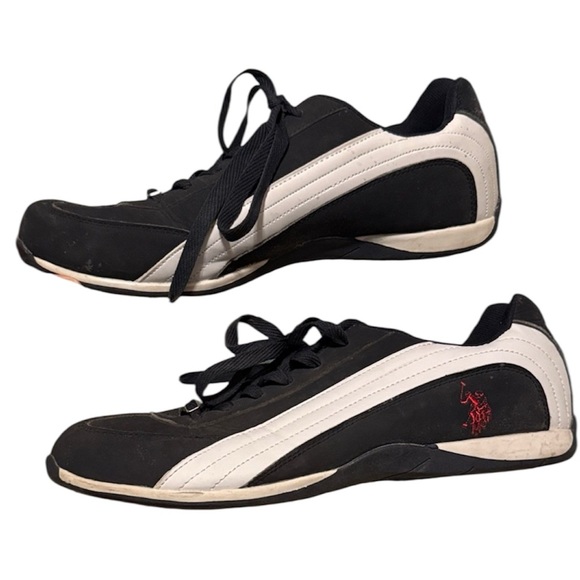 U.S. Polo Assn. Other - U.S. Polo Assn. Black and White Sneakers